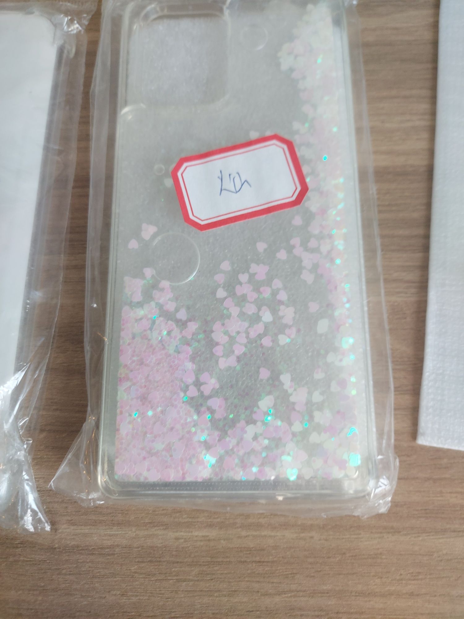 2 etui plecki samsung s 10 lite 2 szkla na ekran etui wodne z brokatem