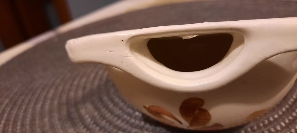 Wazonik amfora na ścianę PRL