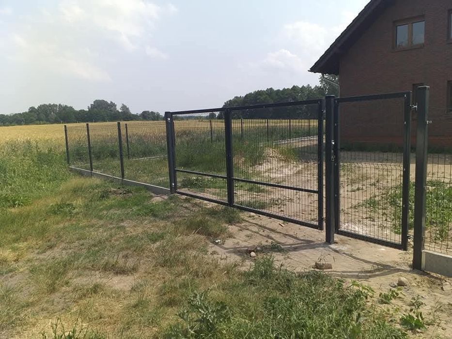 Bramy ogrodzenia Panelowe palisadowe furtki