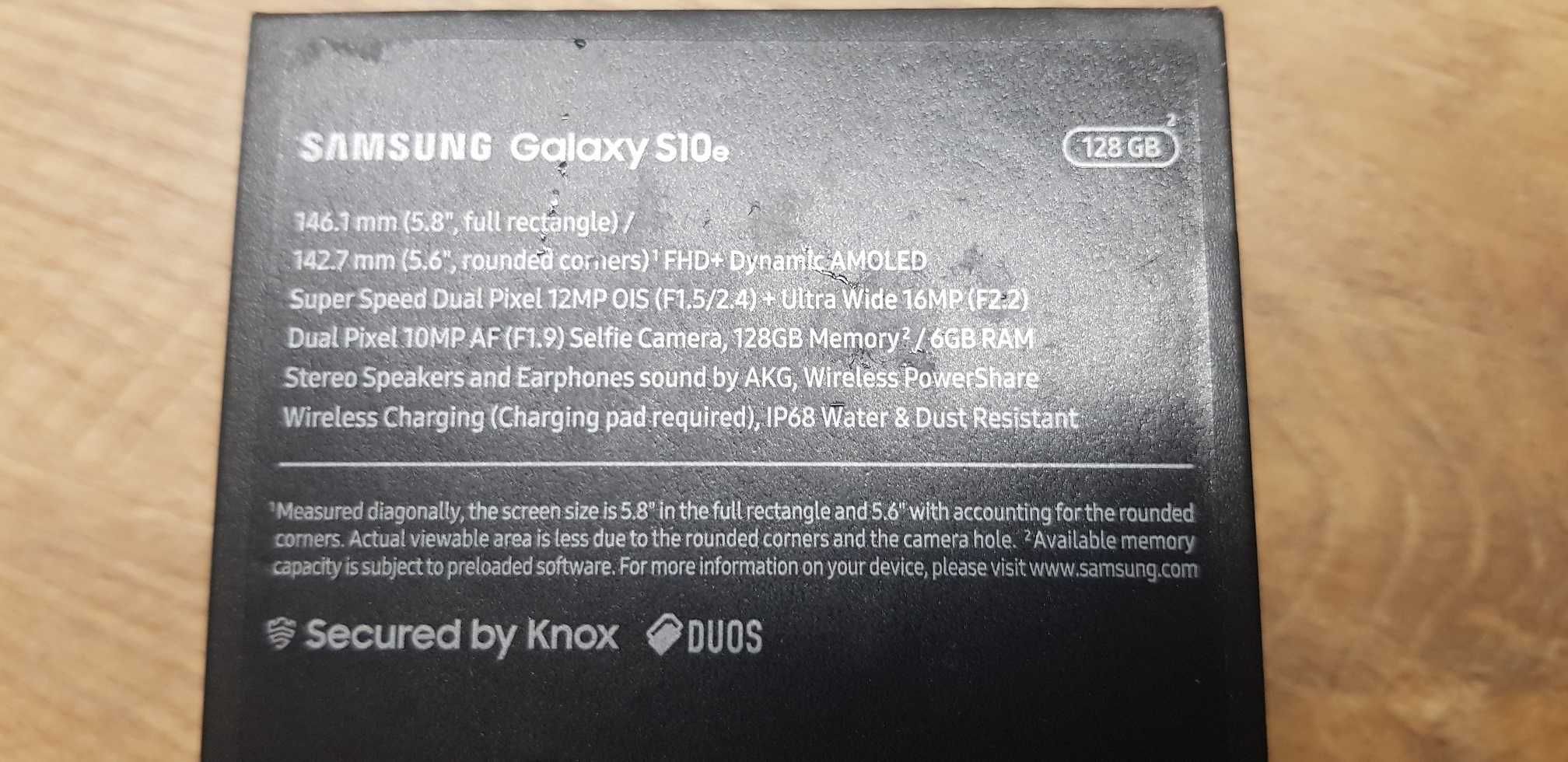 Samsung Galaxy S10e 6 GB / 128 GB 4G (LTE) czarny