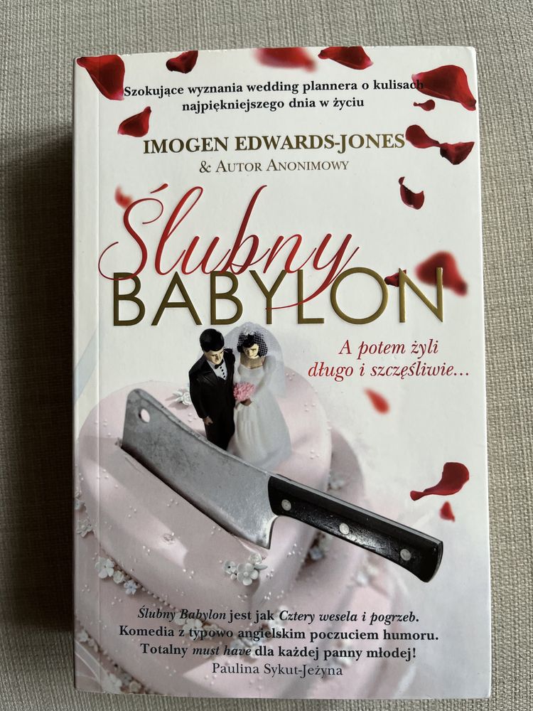Książka Imogen Edwards Jones Ślubny Babylon