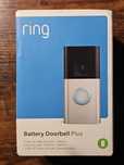 Ring  Wideodomofon Ip Video Doorbell Plus Nikiel Matowy Czarny