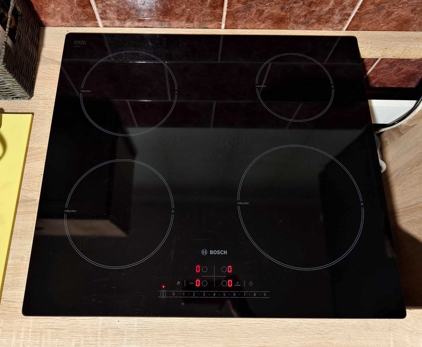 Płyta indukcyjna Bosch PIE611F17E # 230v Gniazdko