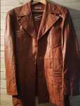 Skórzana marynarka Golden Collection Raffaelo Leather Jacket
