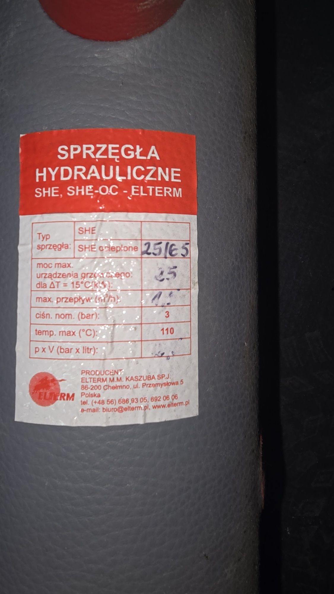 Sprzęgło  Hydraliczne Elterm