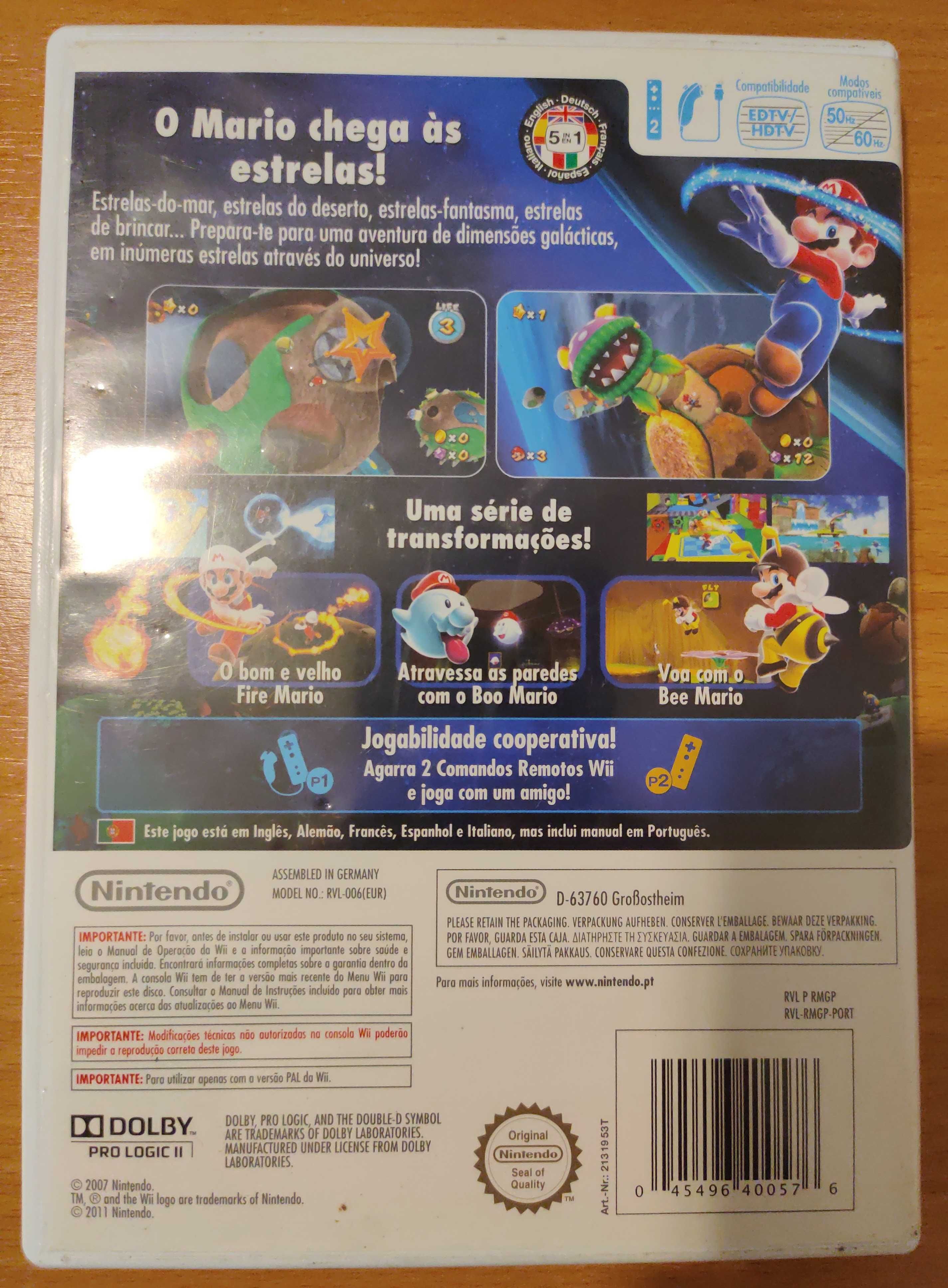 Super Mario Galaxy para Wii e Wii U (Negociavel)