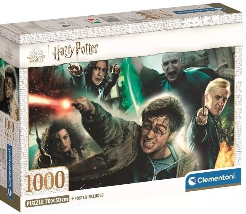 Puzzle 1000 elementów. Harry Potter. Clementoni
