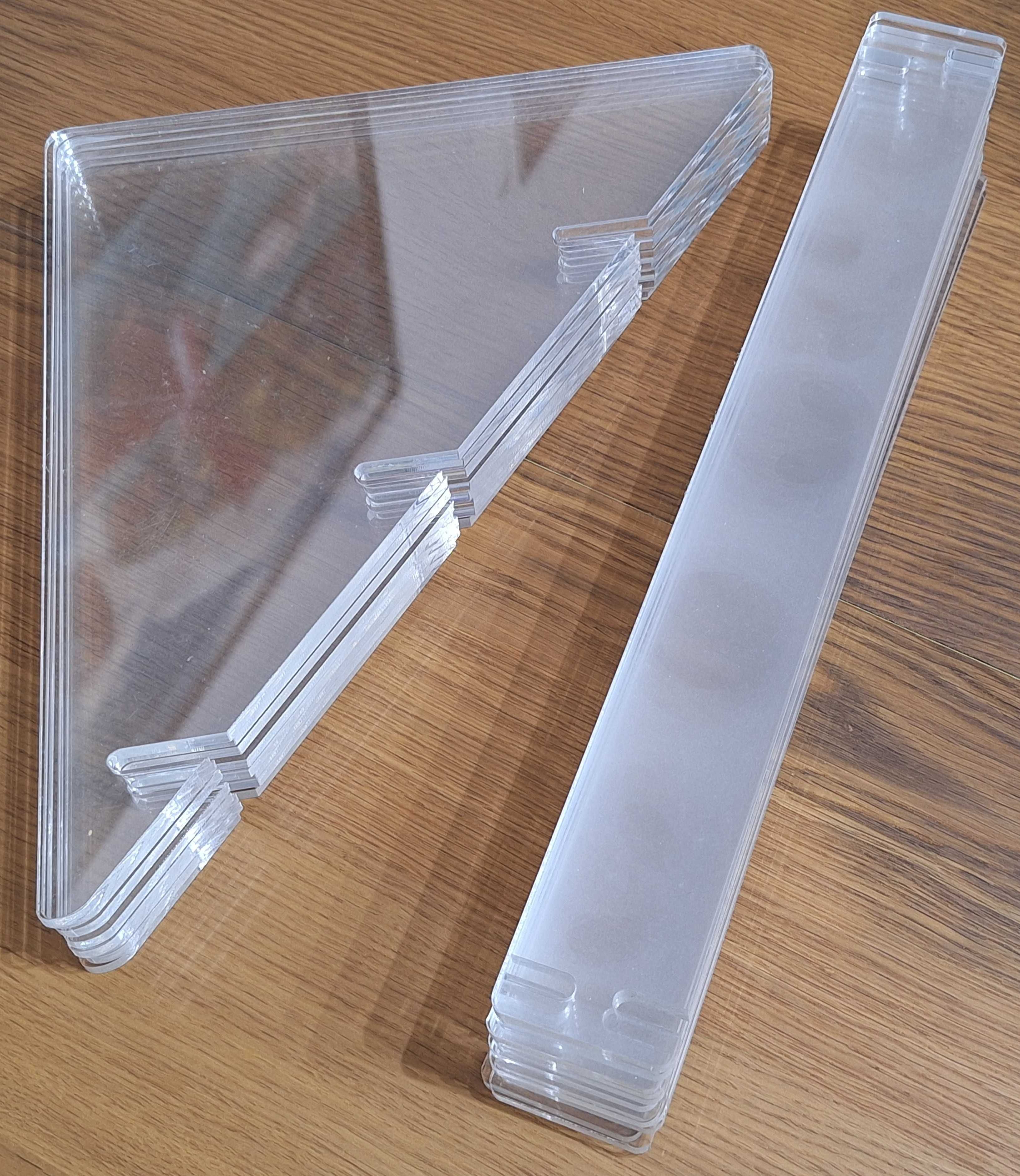 Escadas em acrílico transparente para Funko Pops - Vitrine Deltof Ikea
