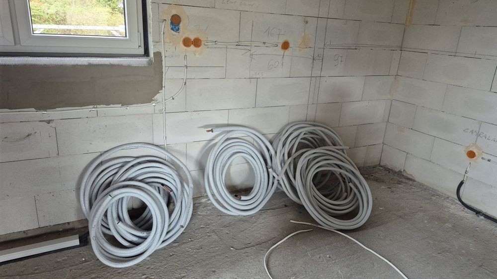 Rury miedziana do limatyzacji 1/2",1/4",3/8"