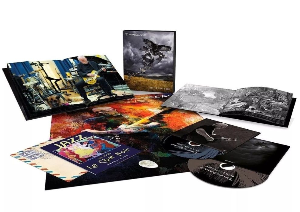 David Gilmour - Rattle That Lock, Deluxe Edition CD + DVD - Box