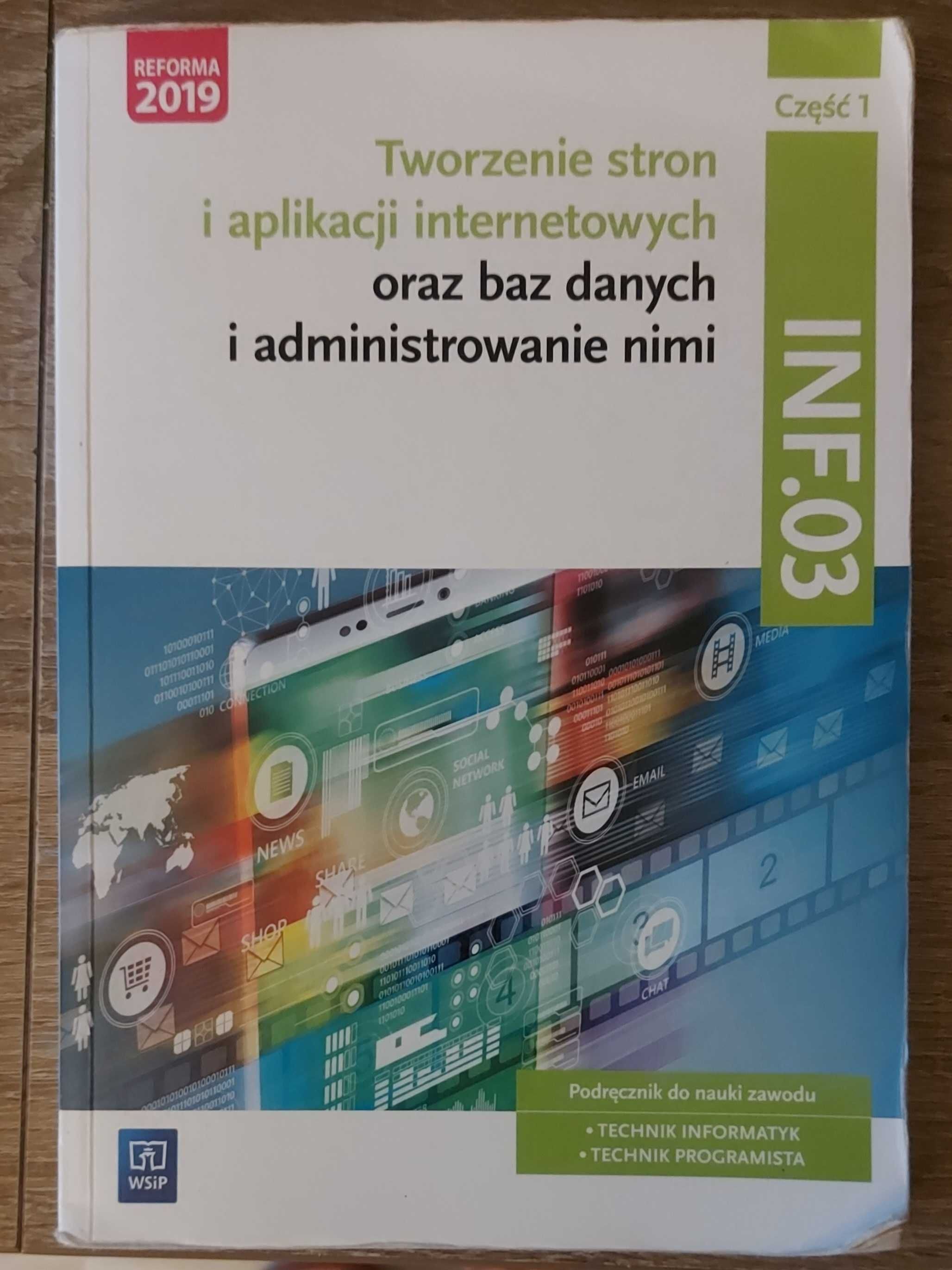 Tworzenie stron,aplikacji internetowych część 1, inf.03