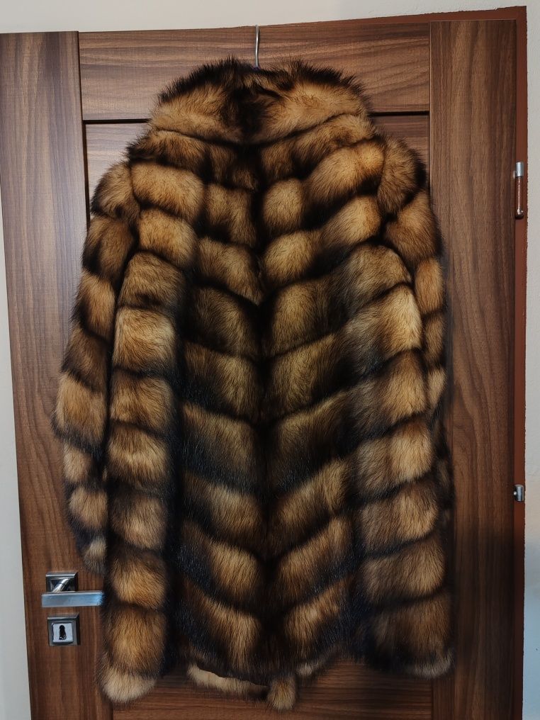 Futro naturalne do połowy uda