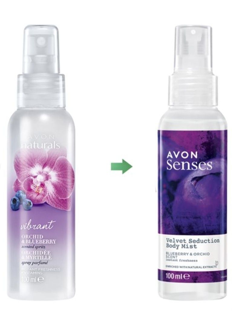 Mgiełka do ciała Jagoda i orchidea 100 ml AVON