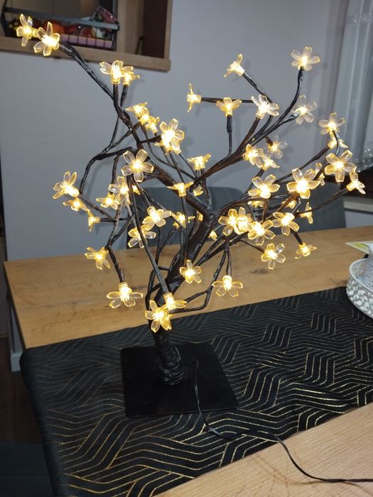 Lampka kwiat wiśni
