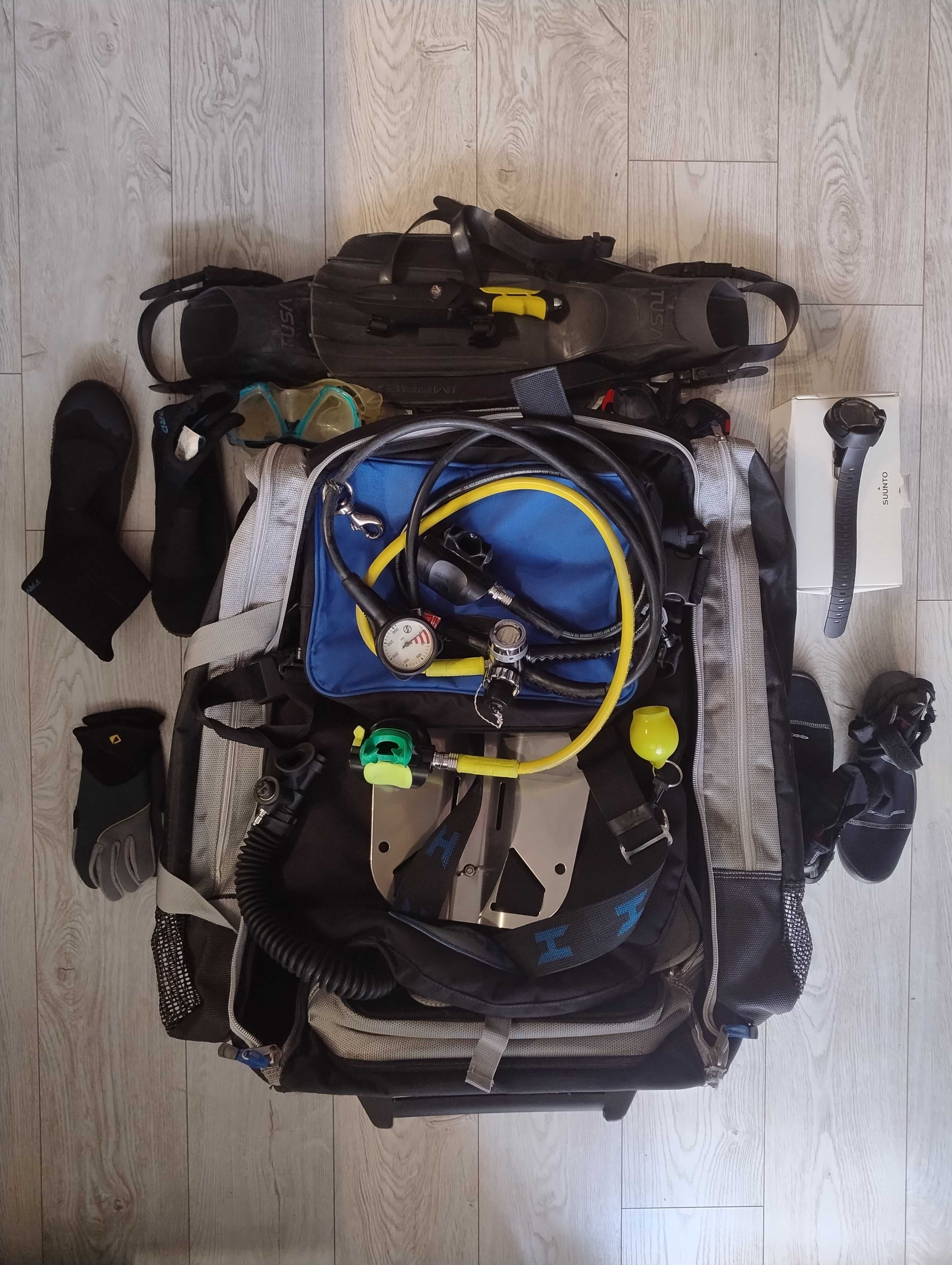 Okazja! Skrzydło Halcyon Eclipse 40 + Apeks + Suunto Vytec + akcesoria