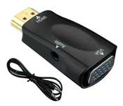 adapter HDMI TO VGA GOLD PLATED szybka wysyłka