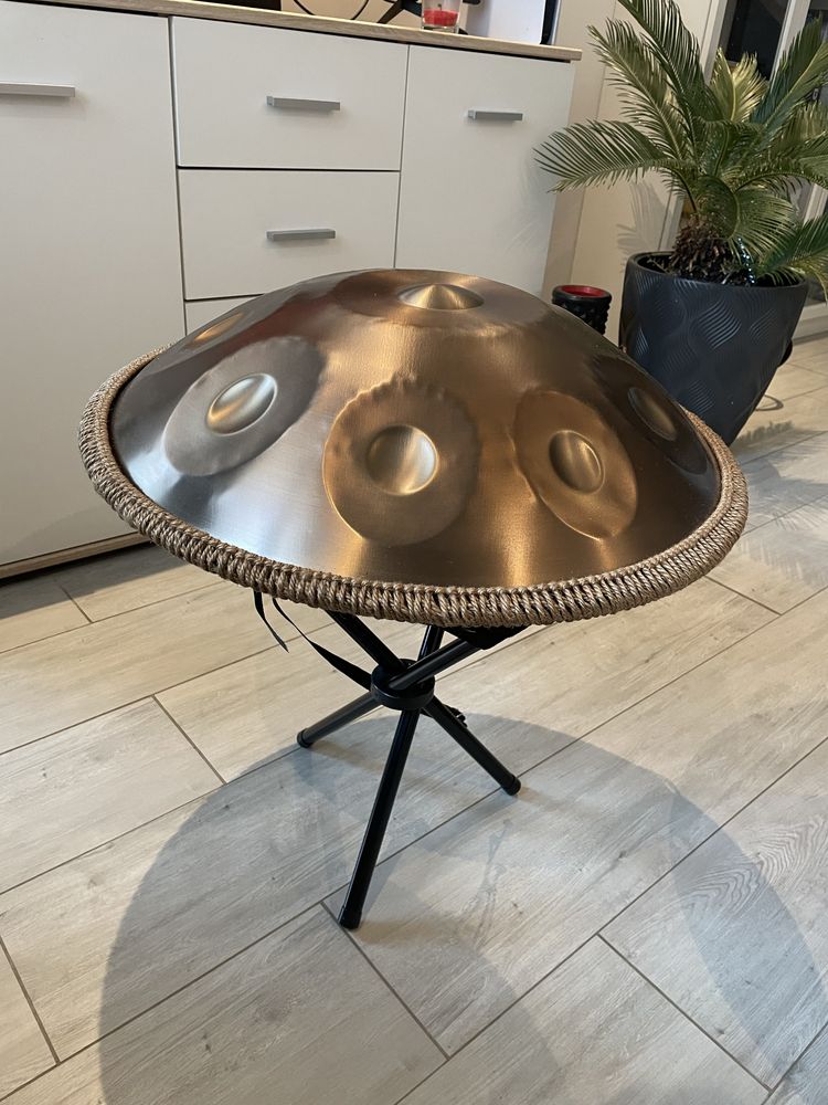 Handpan hang drum tank drum tongue drum 440hz D minor 9 tonów