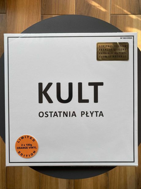 Kult - Ostatnia Płyta LP Orange vinyl folia