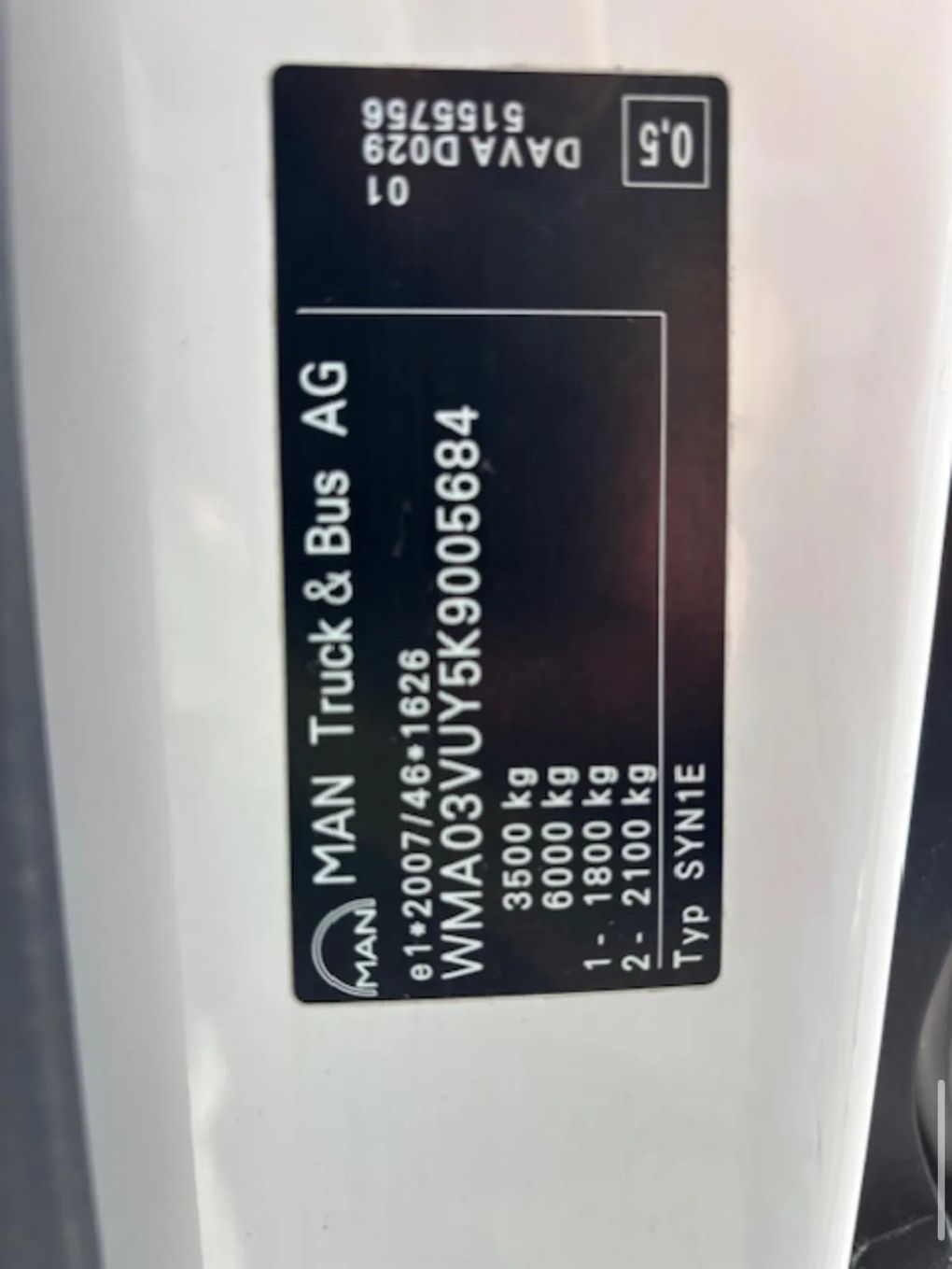 MAN Tge  Man Tge 3.180 nr oferty 4816