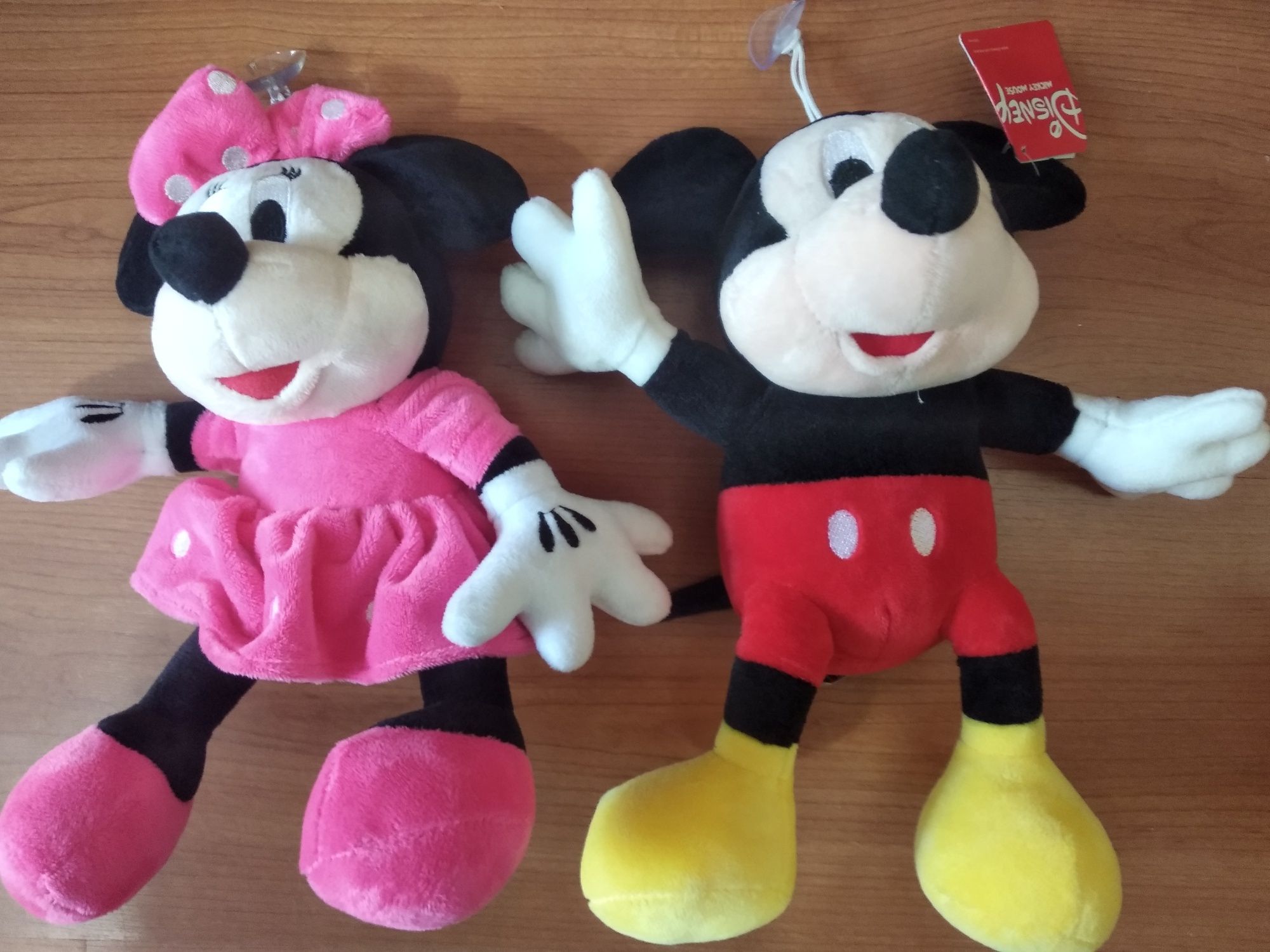 Peluche mickey e minnie novos