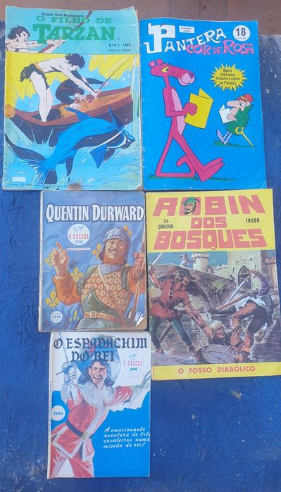 Revista antigas de banda desenhada