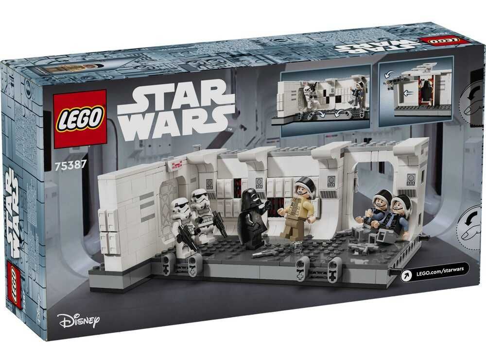 Конструктор LEGO Star Wars 75387 Посадка на борт Тантив IV 502 Детали