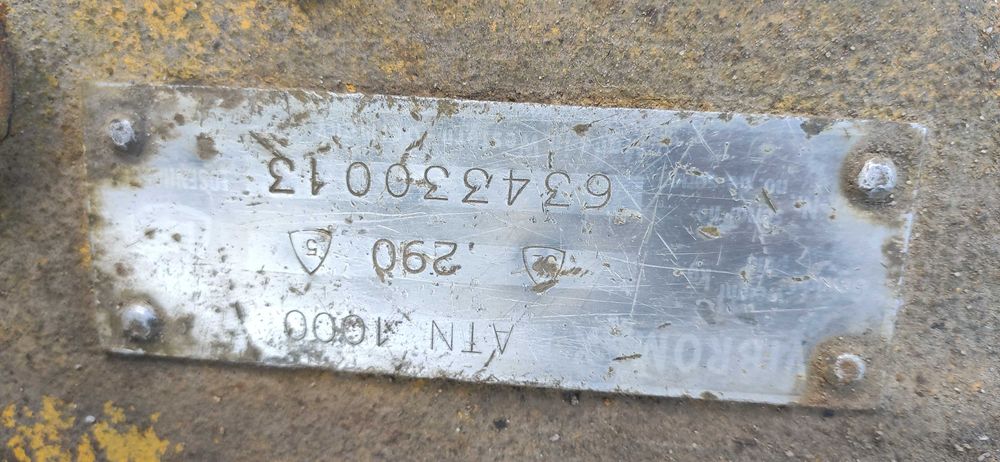 Zagęszczarka 290 kg diesel