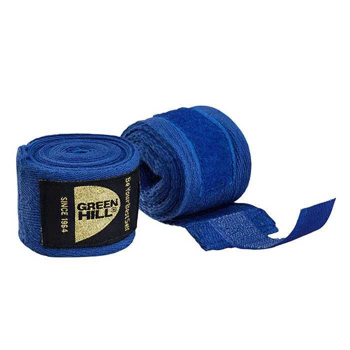 Бинты боксерские хлопок 4,5м (неэластичные) Green Hill