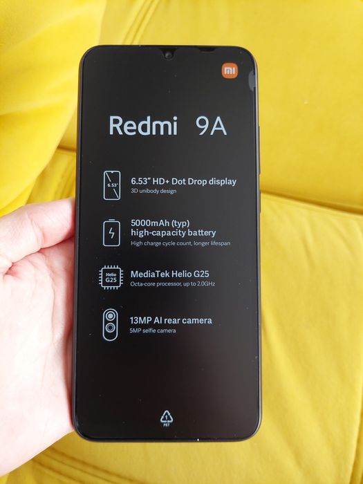 Smartfon XIAOMI Redmi 9A 2/32GB 6.53