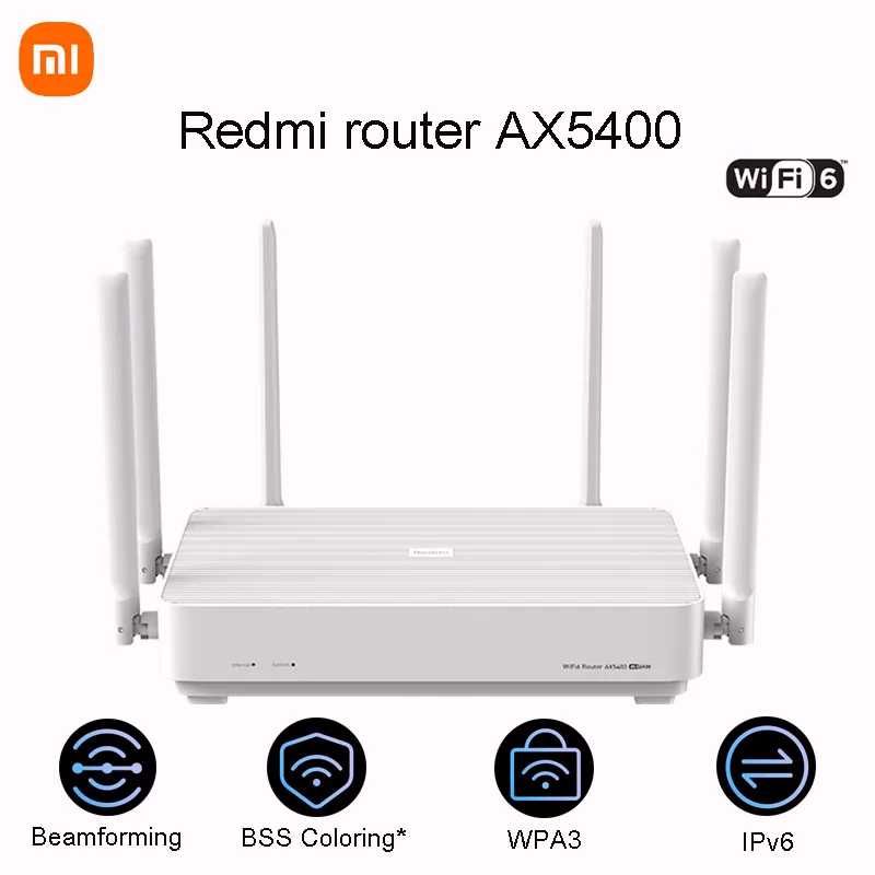 Бездротовий маршрутизатор (роутер) Xiaomi Redmi AX5400 (DVB4267CN)