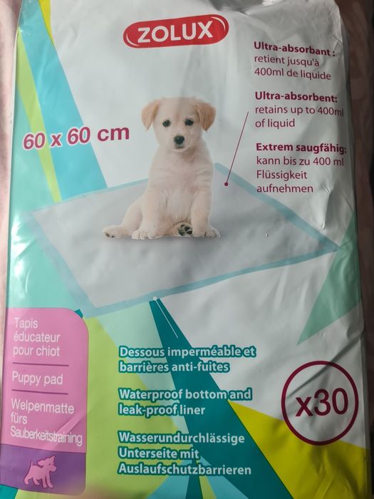 Maty dla szczeniaków 29 sztuk 60x60 cm