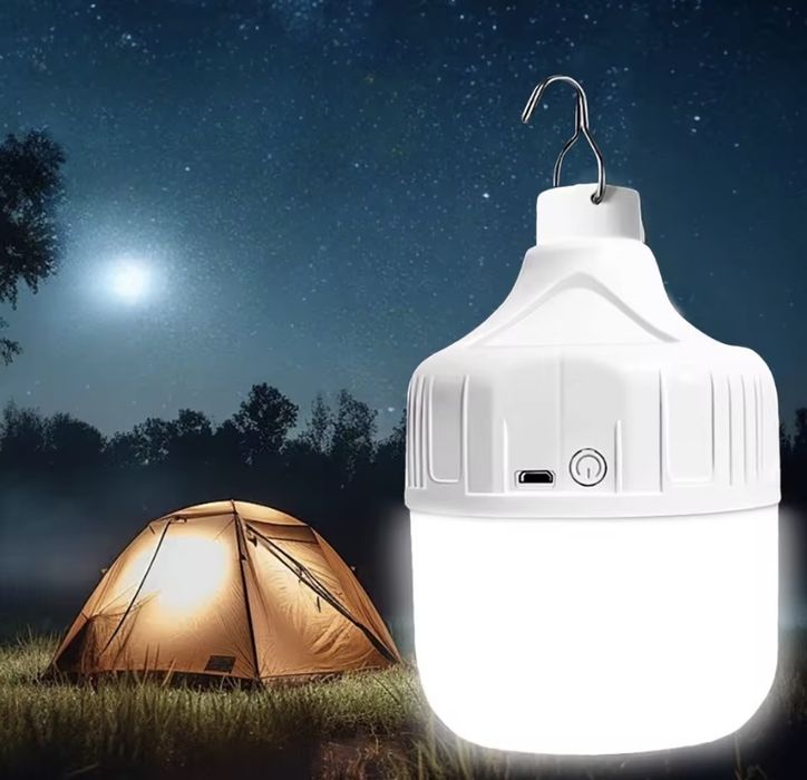 Светодиодный аккумуляторный светильник с датчиком движения.