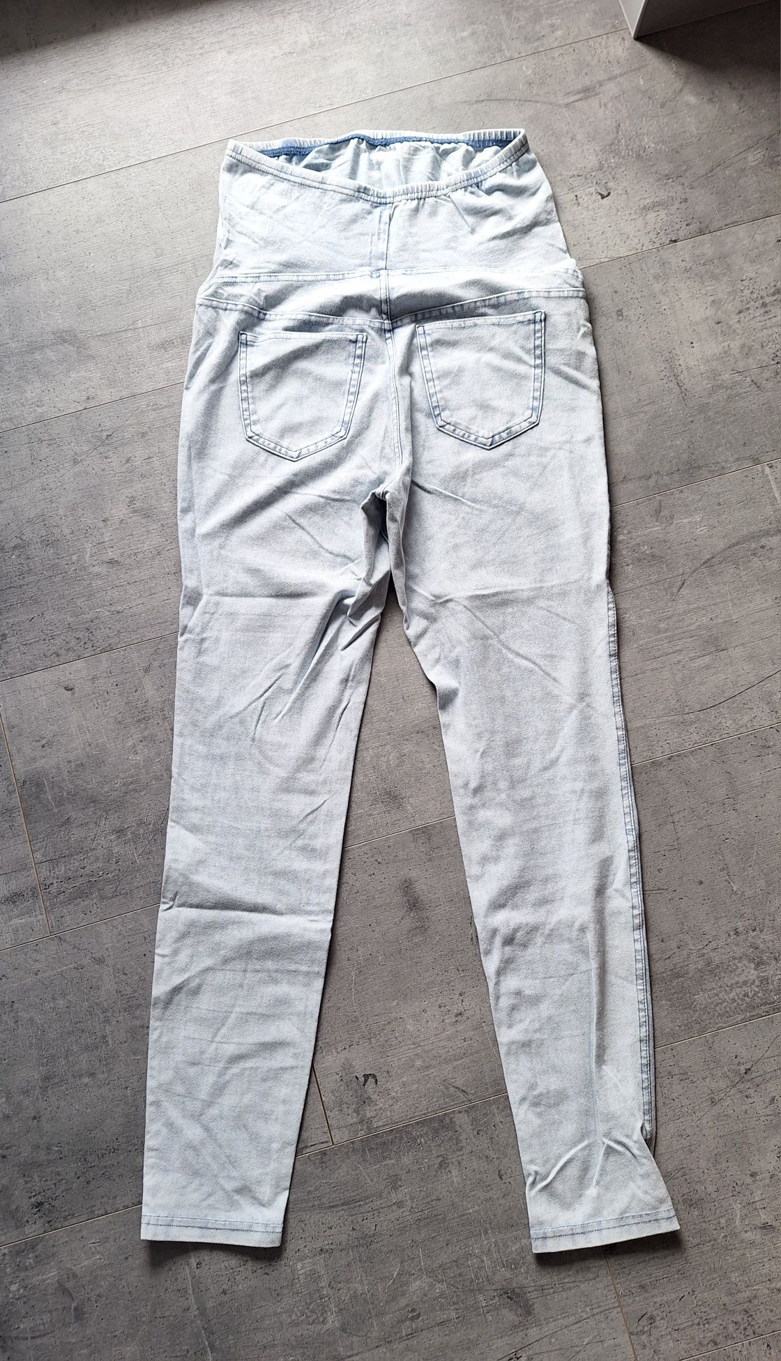 Leginsy, jeansy ciążowe H&M r. S