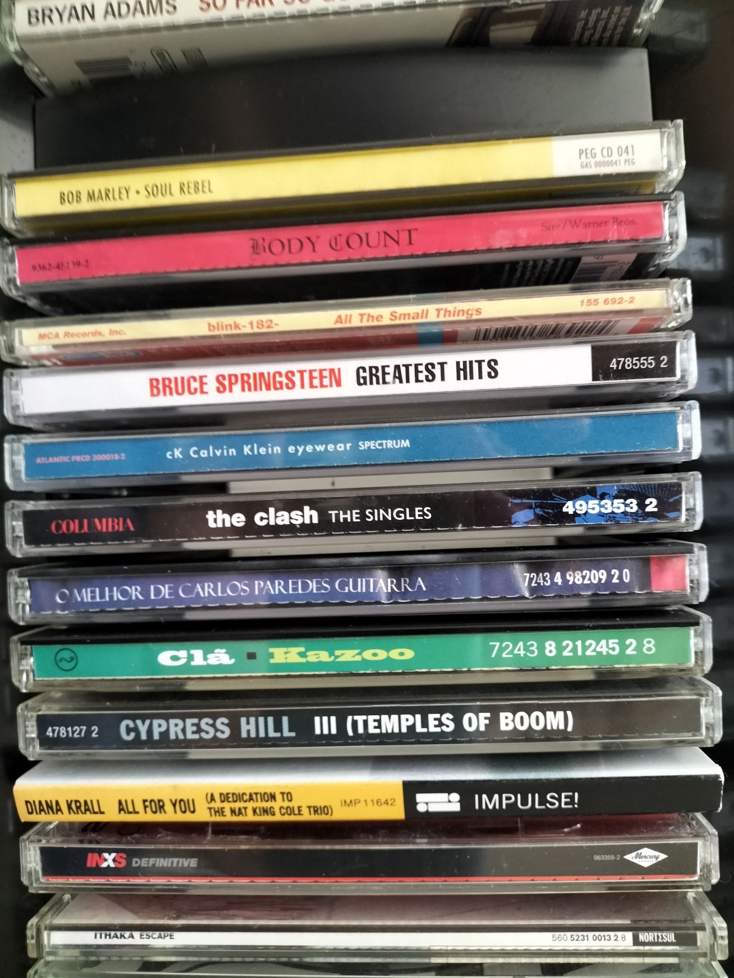 Porta cd's com mais de 50 cd's