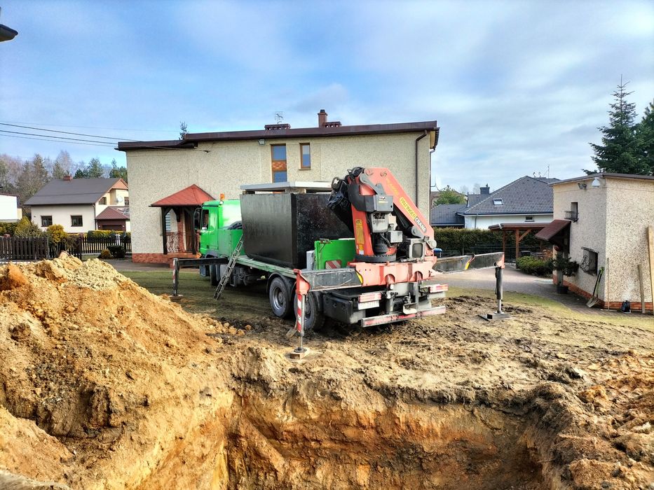 zbiorniki betonowe betonowy na szambo szamba deszczówkę