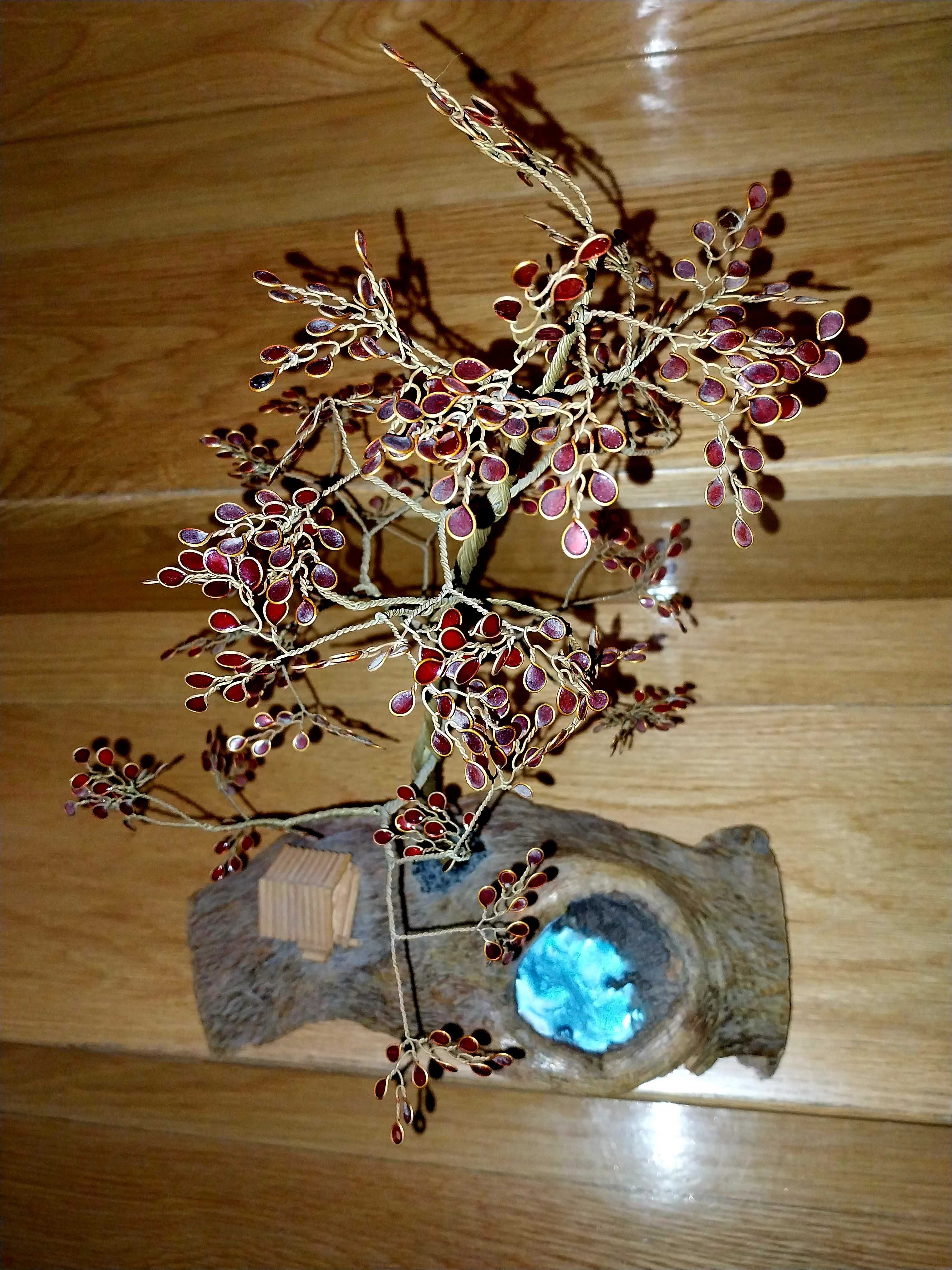 Árvore Artificial em Cobre - Antiga