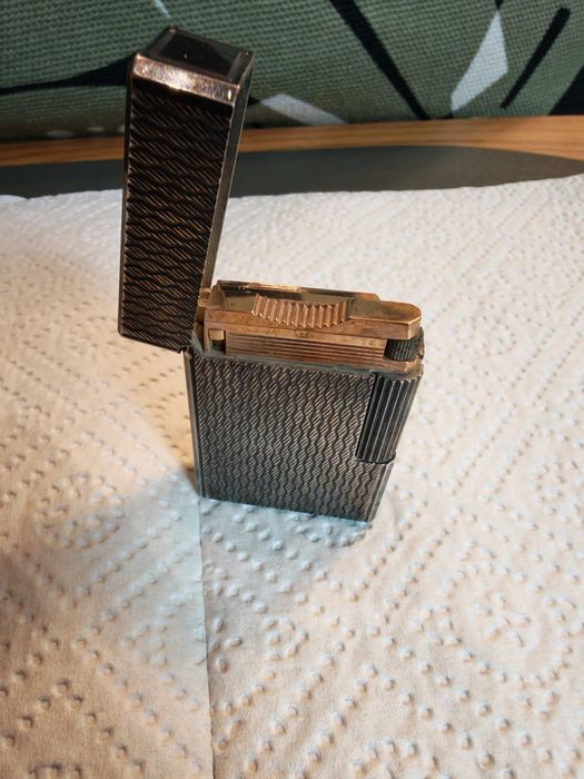 Zapalniczki St Dupont posrebrzane