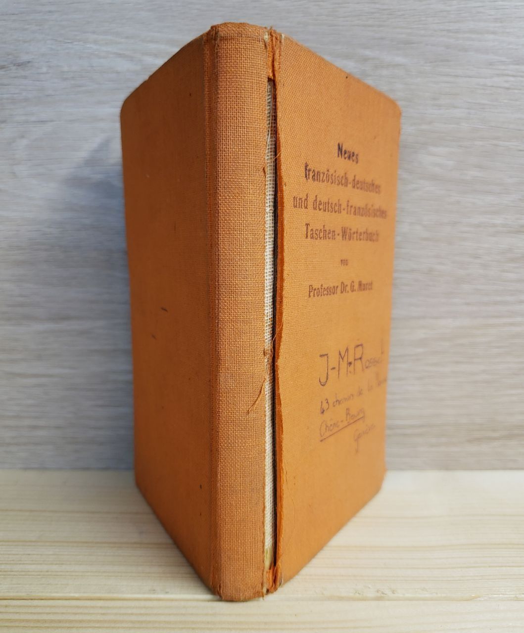 Старинный словарь книга Dr. G. Muret (1931 год)