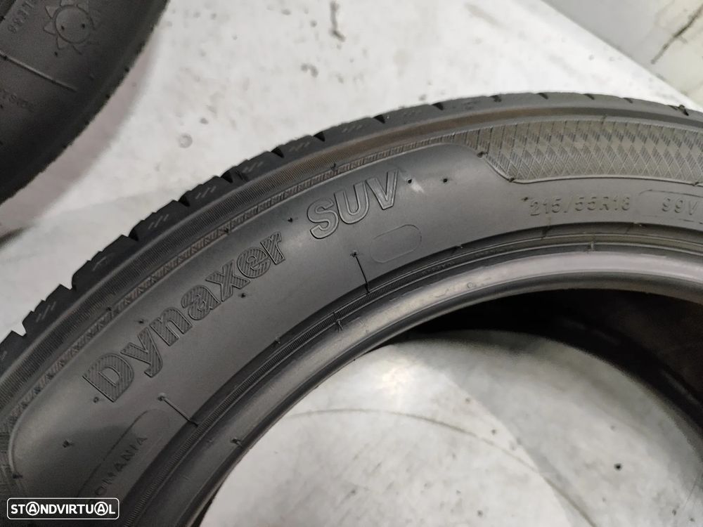 2 pneus semi novos 215-55r18 kleber - oferta dos portes