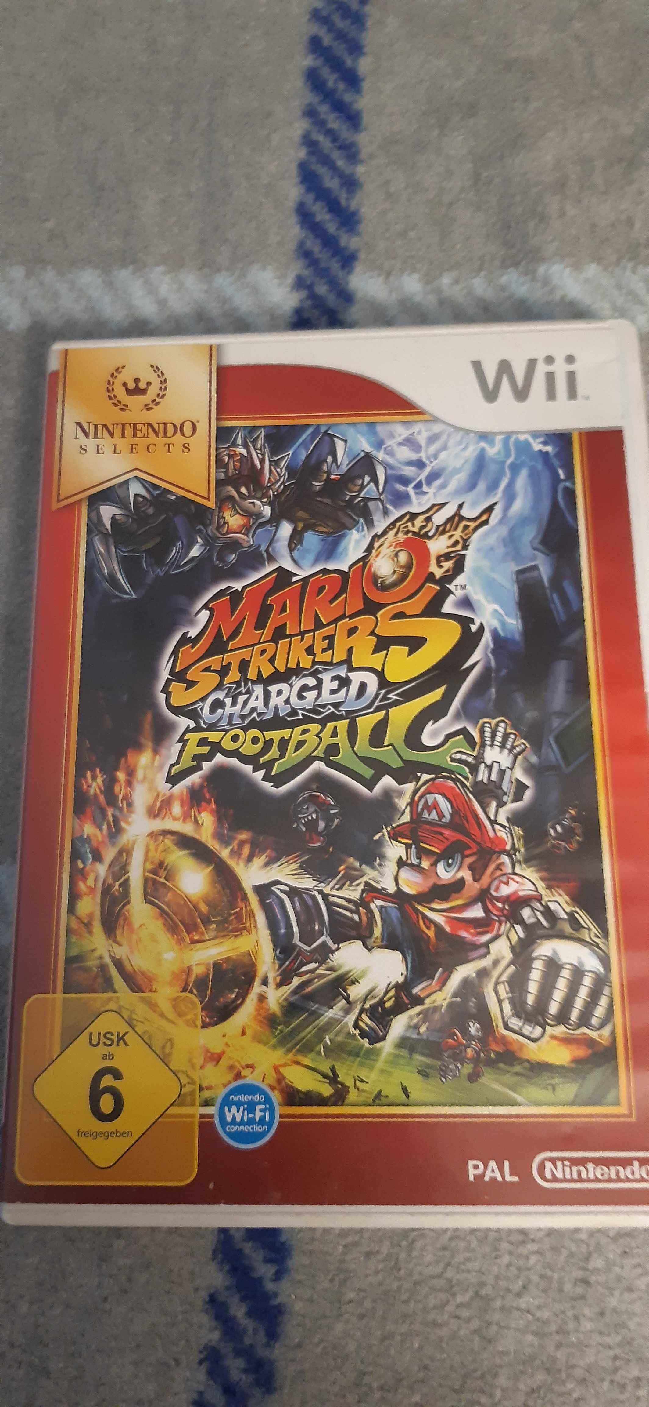 mario strikers charged football nintendo wii