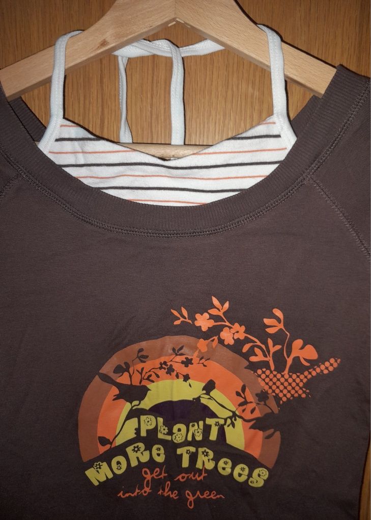 T-shirt efeito duplo XS Clockhouse