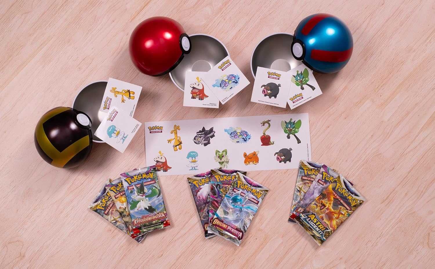 Pokémon  PKM SIOC Pakiet Poké Ball Tin nowe, zafoliowane, unikat.