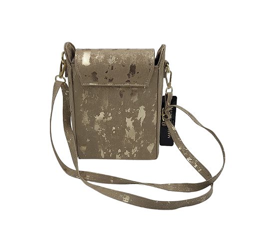 Torebka rowerówka Massimo Conti motyl beż ze złotym Dubaj