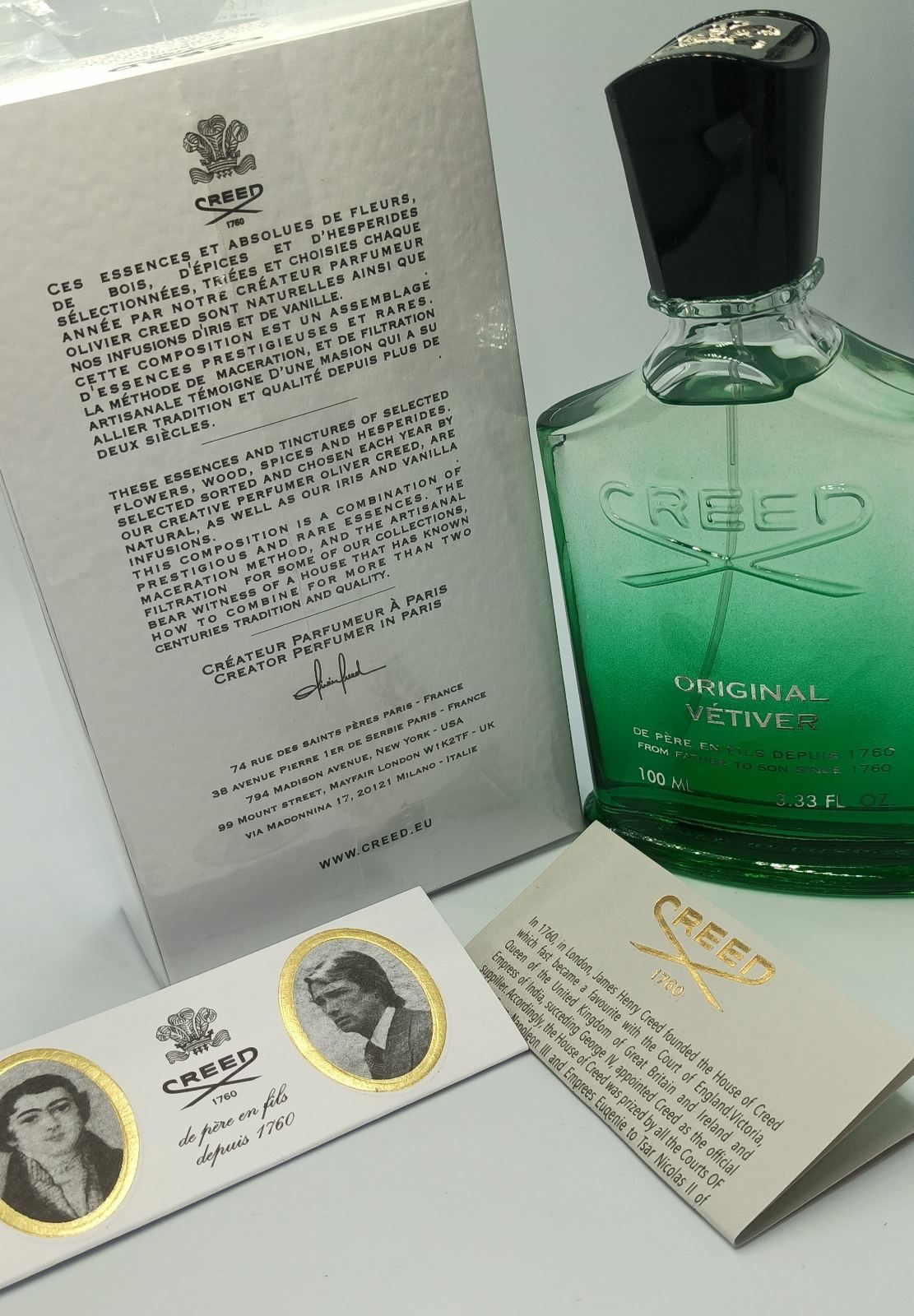 Original Vetiver від Creed.Оріджінал Ветіве Крід.
Eau de Parfum 
100 m