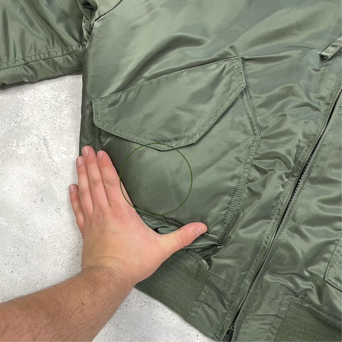 HPS CWU-1 Бомбер Куртка Хакі Розмір L/XL Boxy Fit