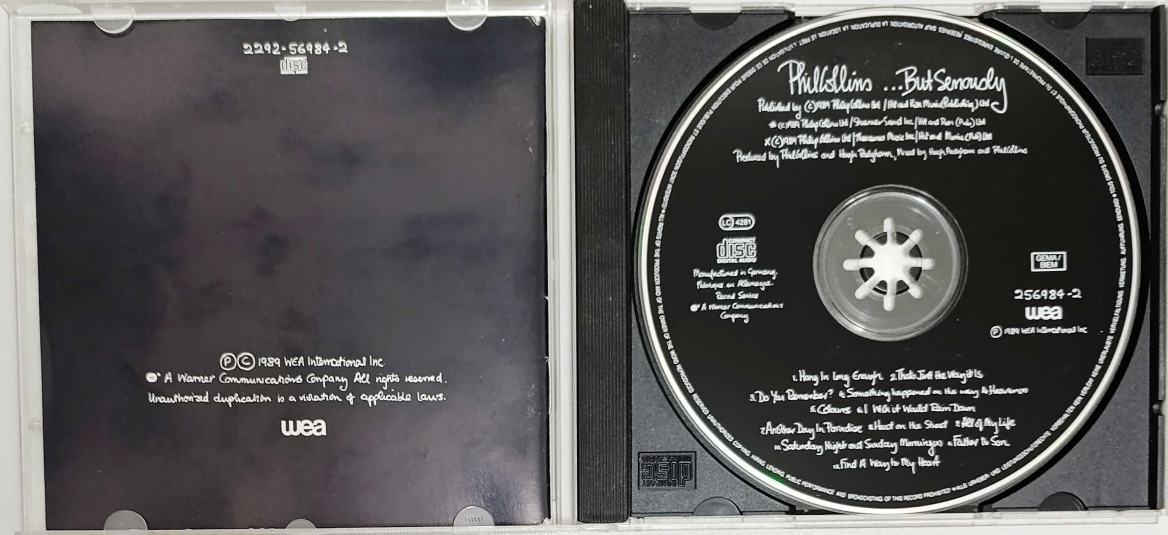 Фірмений CD Phil Collins …But Seriously