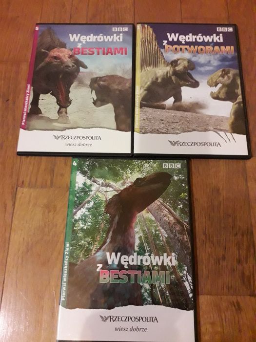 3xdvd wędrówki z bestiami, potworami