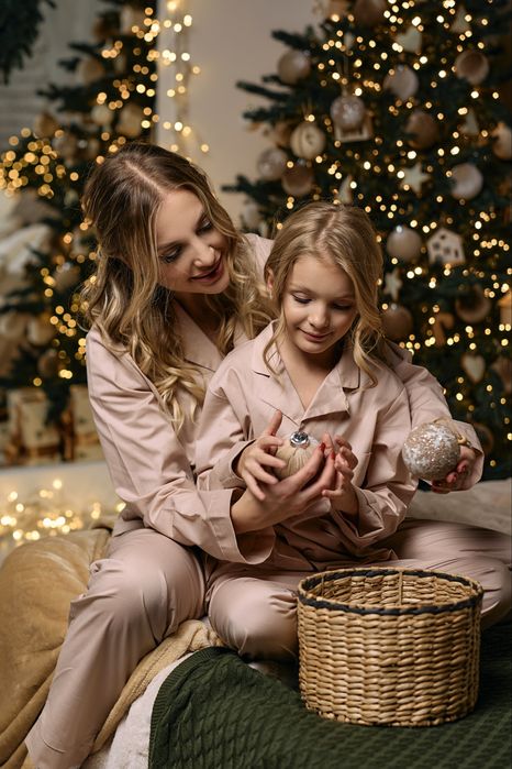 Оренда піжам на новорічну фотосесію, фемелі лук