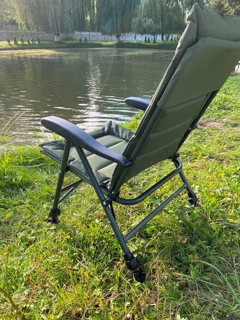 Коропове крісло риболовне Mivardi Premium Quattro до 175 кг