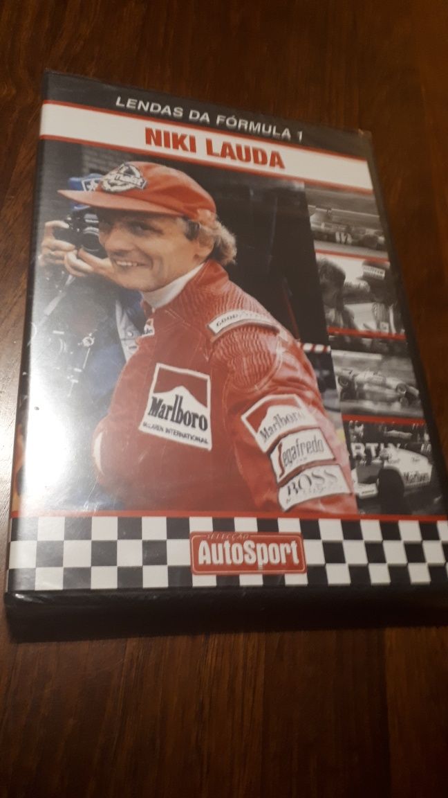 DVD Lendas da Fórmula 1 NIKI LAUDA A